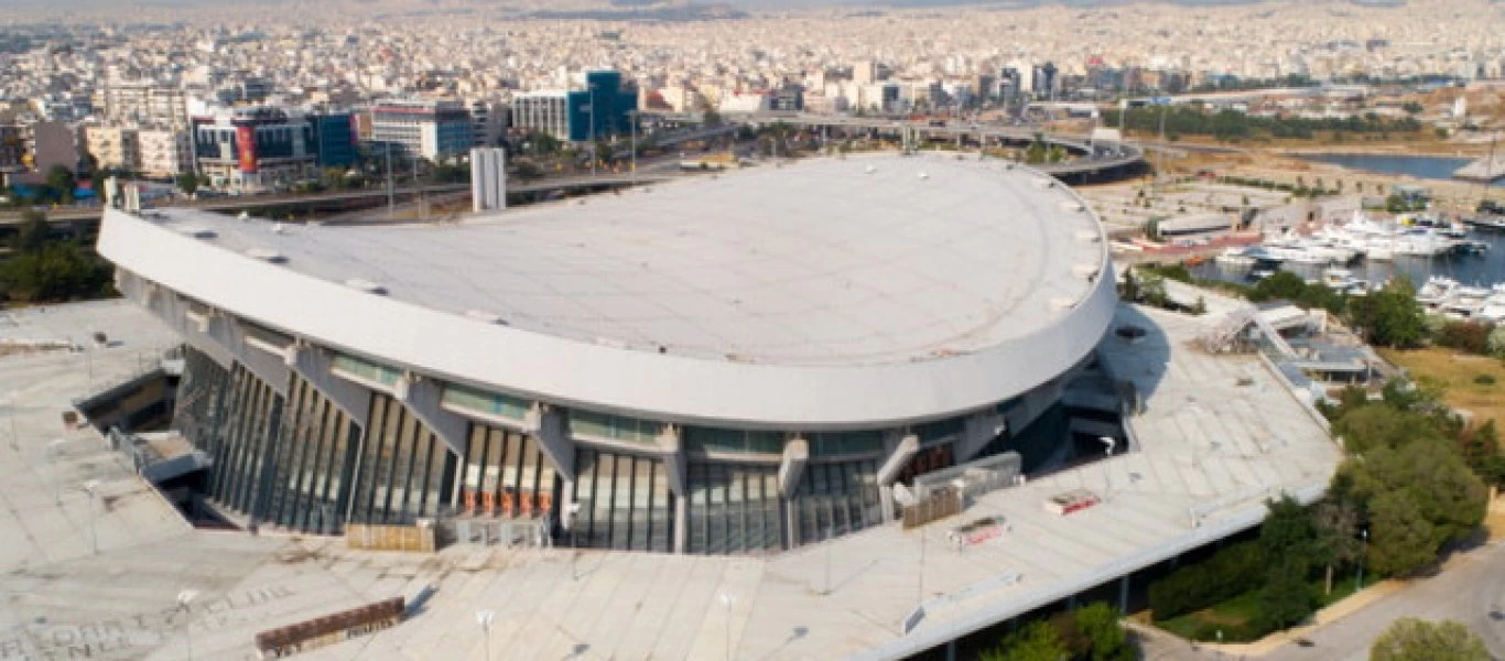 Στα γαλανόλευκα «ντύθηκε» το ΣΕΦ για τον εορτασμό της 25ης Μαρτίου (φωτο)